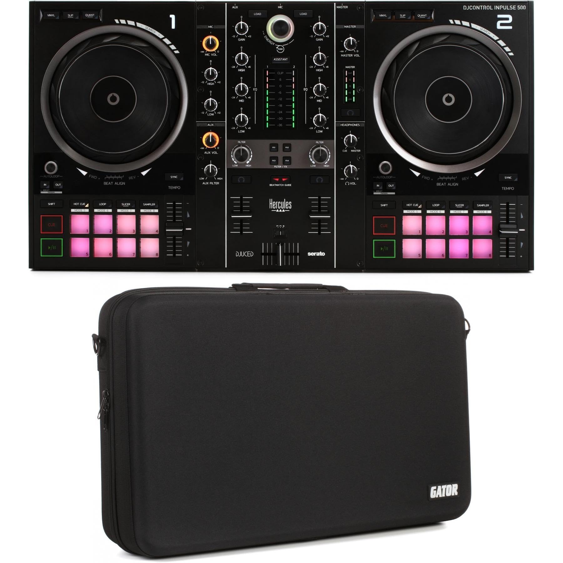 Amazon.com: Hercules DJControl Inpulse 500 2-Channel DJ